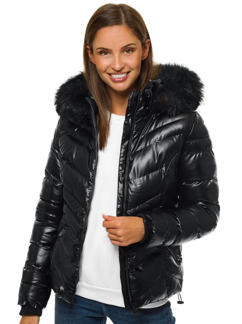 Куртка жіноча Чорна OZONEE JS/M23068/1