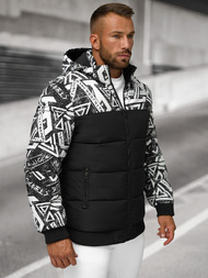 Куртка зимова чоловіча чорна OZONEE JS/31M5025/392