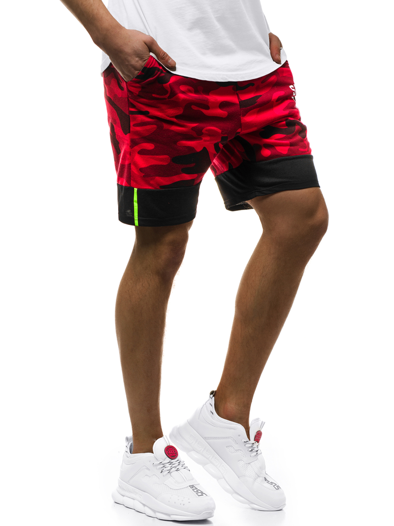 Spodenki męskie czerwone OZONEE JS/KK300158