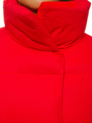 Kurtka zimowa damska czerwona OZONEE JS/M23062/6