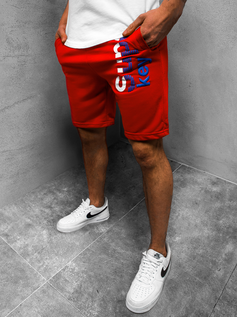 Шорти чоловічі Червонi OZONEE JS/NP01