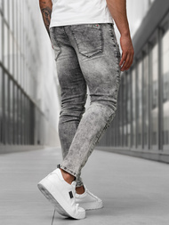 Чоловічі джинси Графітові OZONEE NB/MP0163NZ