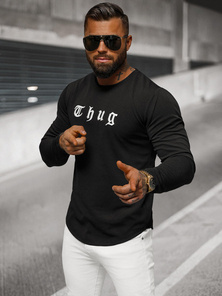 Bluza męska czarna OZONEE O/T6612