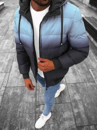 Чоловіча зимова куртка Яскраво-синьо/Ультрамаринова OZONEE JS/M760/105