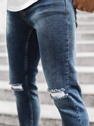 Spodnie jeansowe męskie niebieskie OZONEE DP/588/R4