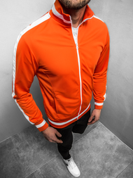 Bluza męska rozpinana pomarańczowa OZONEE O/2126Z