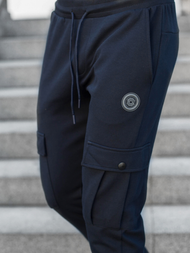 Штани спортивні чоловічі Сапфірові OZONEE C/374