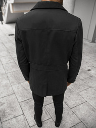 Płaszcz męski czarny OZONEE JS/79M3123Z