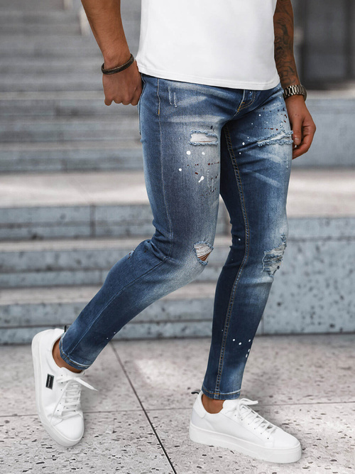 Чоловічі джинси tемно-синi OZONEE NB/MP0170BS