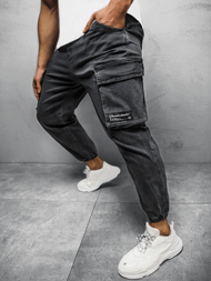 Штани чоловічі джоггери Графітові OZONEE MACH/51195