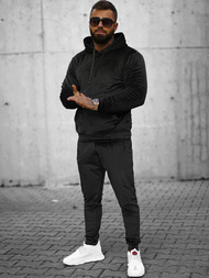 Спортивний костюм чоловічій Чорний OZONEE O/12139