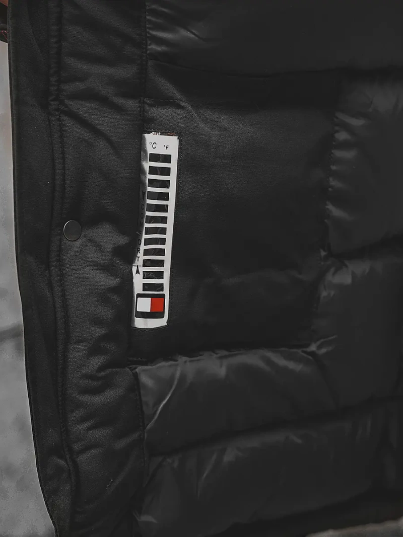 Kurtka zimowa męska czarna OZONEE JS/M717/392