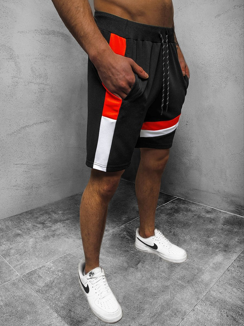 Шорти чоловічі Чорнi OZONEE JS/KS2603