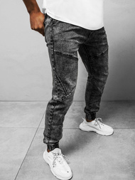 Штани чоловічі джоггери Графітові OZONEE DR/TF084