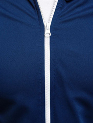 Bluza męska rozpinana indygo OZONEE O/2126Z