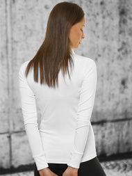 Bluza damska rozpinana biała OZONEE JS/HD151/45