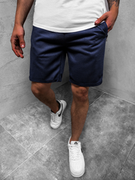 Spodenki dresowe męskie granatowe OZONEE JS/KS2522Z