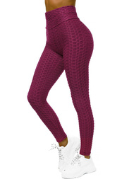 Legginsy damskie fioletowe OZONEE JS/YW88024/42