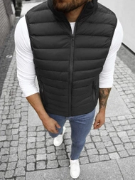 Безрукавка чоловіча Чорна OZONEE JS/M711/392