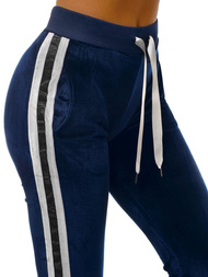 Спортивні штани жіночі Темно-Синi OZONEE O/82275