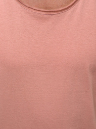 Koszulka bez rękawów męska różowa OZONEE O/1205 