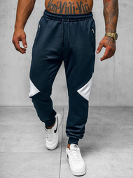 Штани спортивні чоловічі tемно-cинi OZONEE JS/8K170