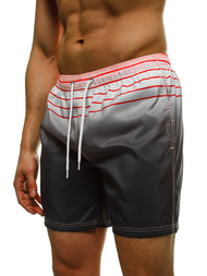 Шорти чоловічі Чорно-Бiлi OZONEE JS/YW02009-10