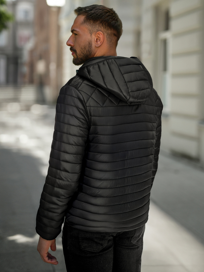 Куртка Чоловіча Чорна OZONEE JS/16M9328/392B