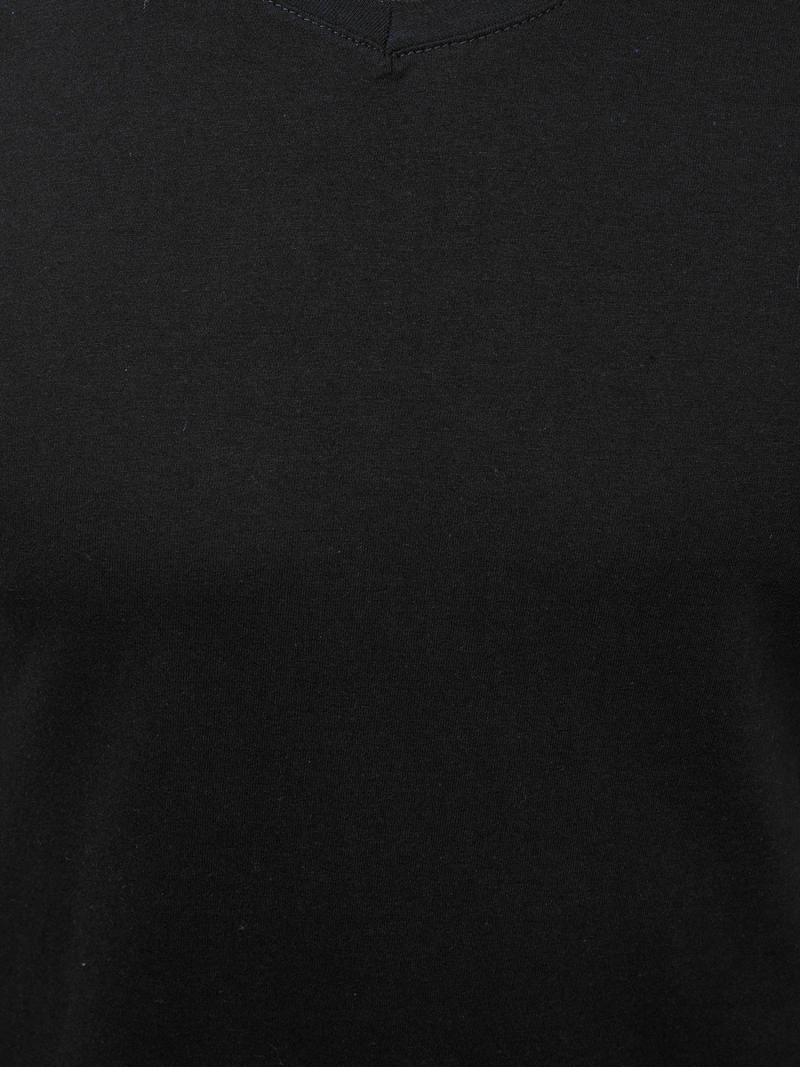 T-Shirt męski czarny OZONEE O/2309