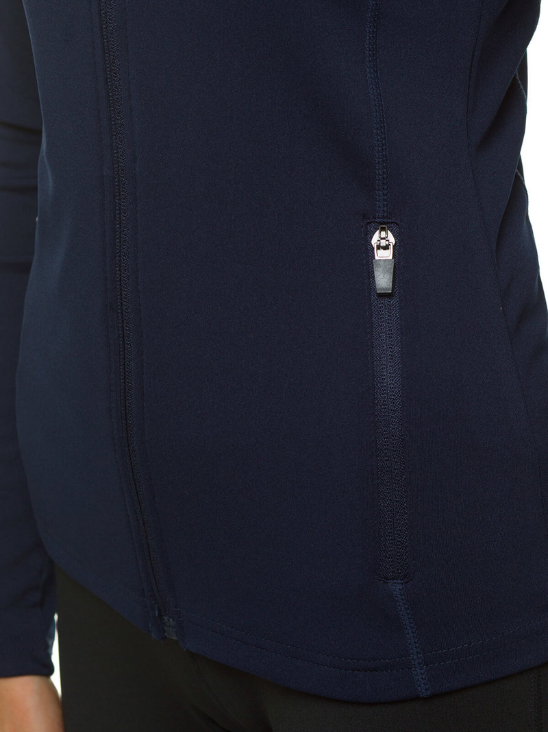 Bluza damska rozpinana granatowa OZONEE JS/HD154/4