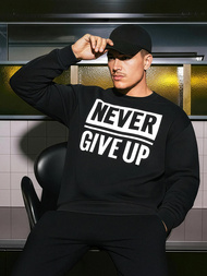 Чоловічий світшот чорний OZONEE JS/8B1769/3