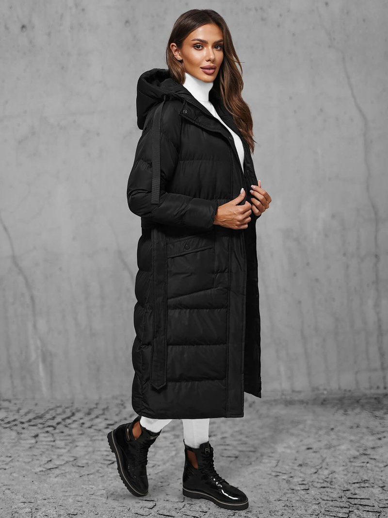 Куртка жіноча чорна OZONEE JS/5M3178/392