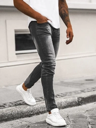 Чоловічі джинси Чорнi OZONEE NB/MP0064N