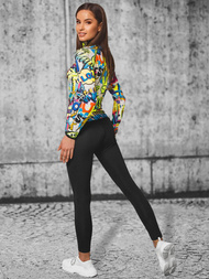 Komplet sportowy damski dwuczęściowy kolorowy OZONEE O/20346Z