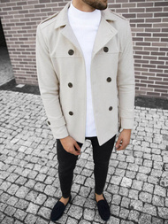 Пальто чоловіче Яскраво-екрю OZONEE O/5627