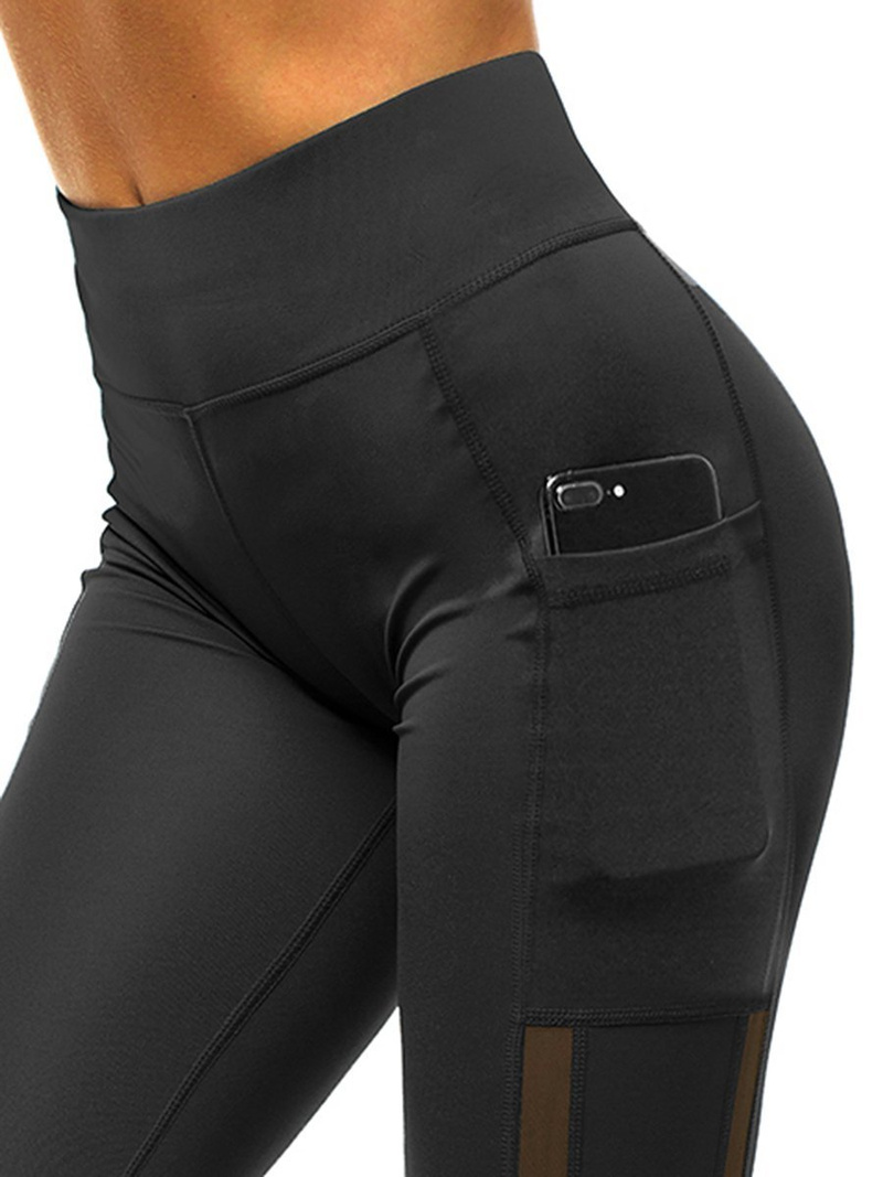 Legginsy damskie czarne OZONEE JS/YW06001/1