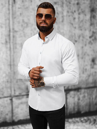 Koszula męska biała OZONEE O/V05