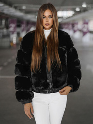 Куртка жіноча чорна OZONEE JS/11Z8080Z