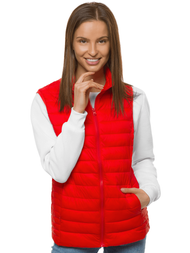 Kamizelka damska pikowana dodatkowa OZONEE JS/M23038/270