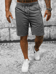 Шорти чоловічі Графітові OZONEE JS/8K922