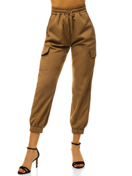 Жіночі штани Джогер Гiрчичнi OZONEE O/HM006