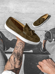 Чоловіче взуття снікерси Slip On Хакi TAM/475