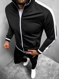 Толстовка чоловіча Чорна OZONEE O/2126Z