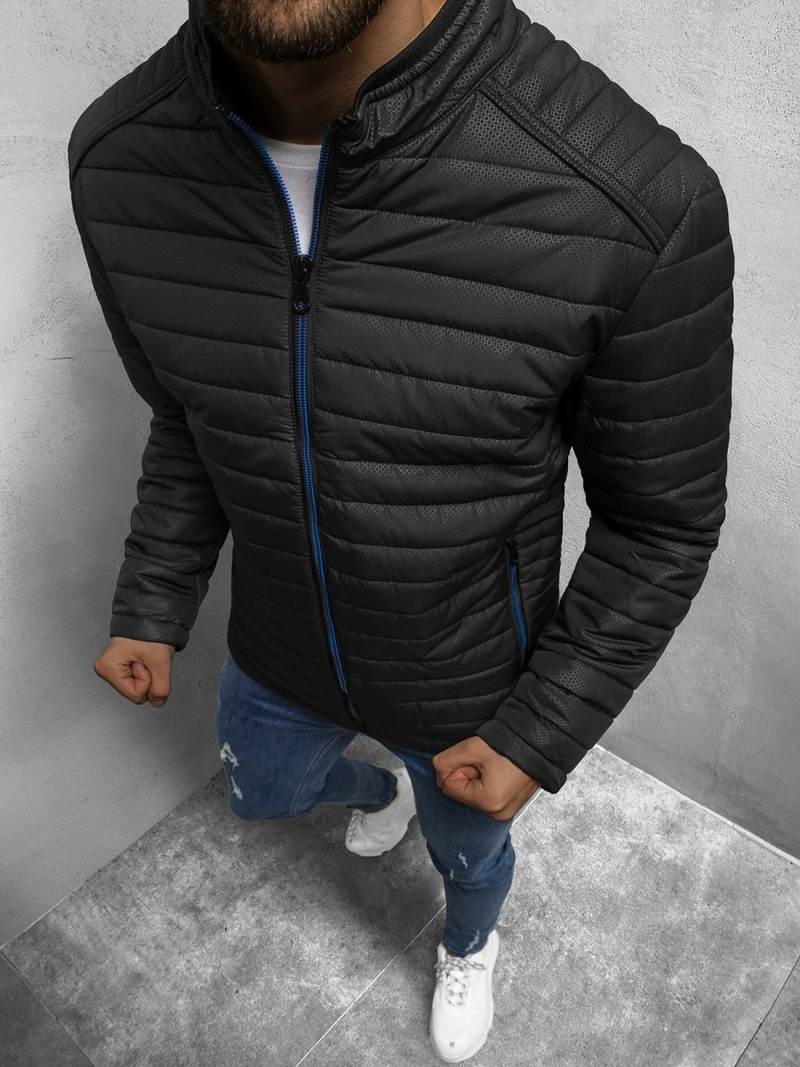 Куртка чоловіча Чорна OZONEE N/6885/1