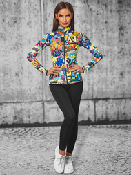 Жіночий спортивний костюм з двох частин Кольоровий OZONEE O/20346Z