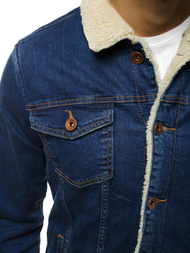 Kurtka męska jeans niebieska OZONEE BN/5935