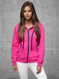 Bluza rozpinana damska różowa OZONEE JS/KSW3010Z