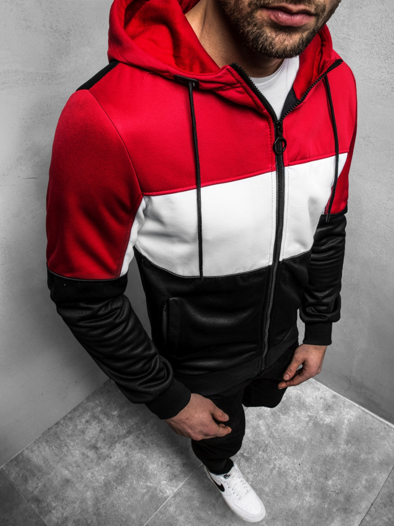 Толстовка чоловіча Чорна OZONEE JS/YD88012Z