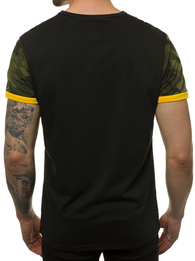 T-Shirt męski zielony OZONEE JS/SS10982