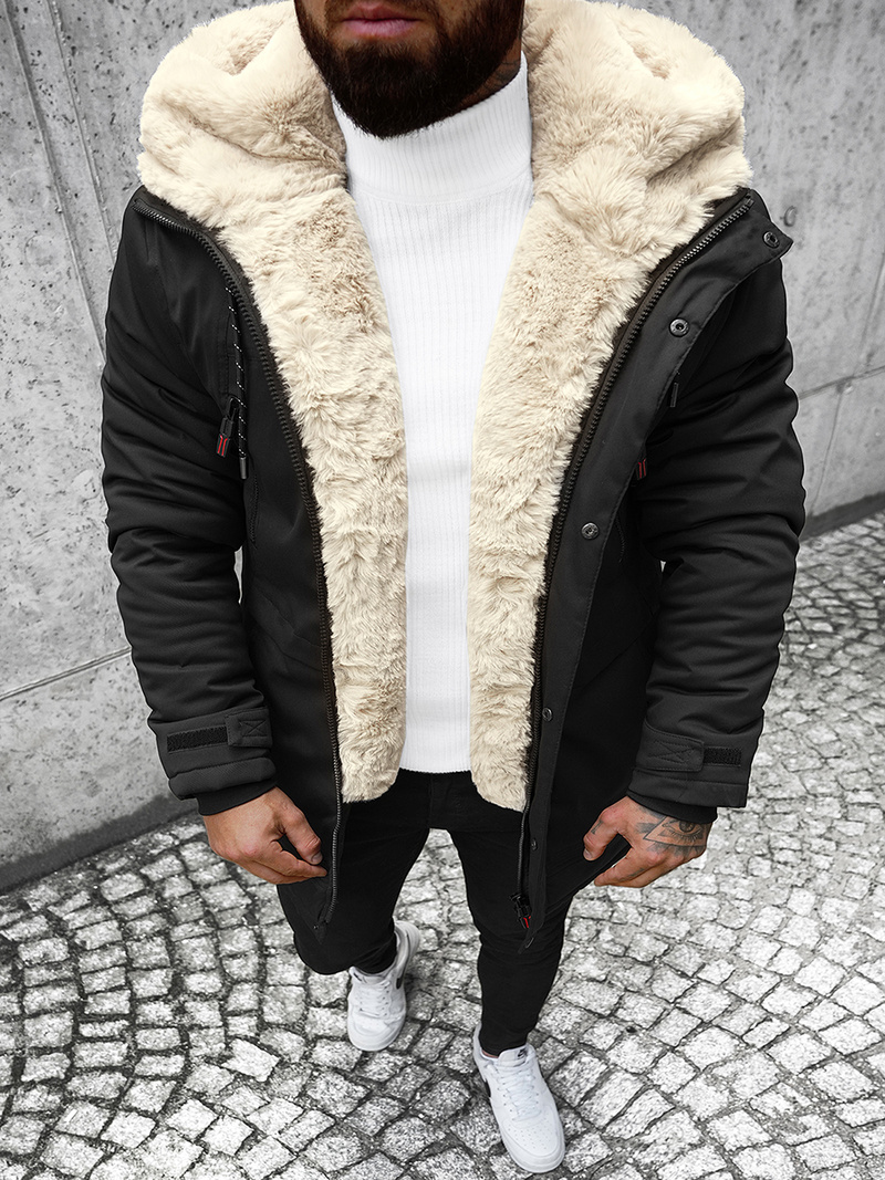 Куртка зимова чоловіча Чорна OZONEE JS/22M51/392